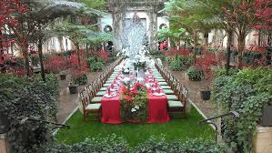 Like It Was Set For A Dinner Party At Longwood Gardens Longwood Gardens Wedding Garden Wedding Reception Longwood Gardens