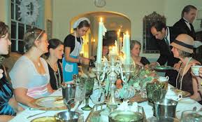 Downton abbey dinner parties are prime time for scandal, sabotage, and disaster. The Decorologist Does Downton Abbey The Decorologist