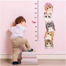 Cute Cat Theme Wall Stickers Family Room Window Wall Mural Decorative Decal Detachable Naklejki Na Sciane Stickers Muraux Aliexpress