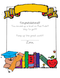 Raz Kids Award Certificate Kids Awards Raz Kids Award