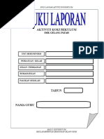 Berikut dikemukakan laporan tahunan aktiviti kokurikulum untuk perhatian tuan/puan. 1 Buku Laporan Aktiviti Kokurikulum