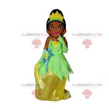 Mascot Tiana Personaje De La Princesa Y El Tamano L 175 180 Cm
