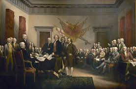 Declaration of independence balances the last of trumbull's rotunda paintings, general george washington resigning his commission. Declaration Of Independence United States Usa Conference Painting John Trumbull Contract Sign Pikist