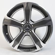 5 Spoke Rim Set 19 Inch Gla X156 Genuine Mercedes Benz Tremolite