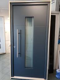 Alu Haustur Vienna Aus Linz Pasching In Der Nahe Der Pluscity Schone Aluhaustur In Anthrazit Mit Elektronischem Eoffner Und Haus Haus Aussendesign Haustur