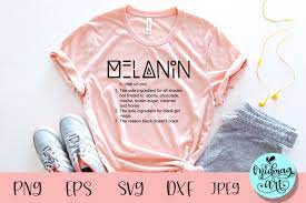 Melanin Definition Svg Black Woman Svg By Midmagart Thehungryjpeg Com