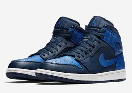Jordan 1 Mid Se White Black Royal Gs Release Date Air Jordan 1 Mid Obsidian Royal 554724 412 Coming Soon Sneakernews Com Air Jordans Jordans Sneakers