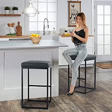 We did not find results for: Amazon Com Maison Arts Bar Height 30 Inch Bar Stools Set Of 2 For Kitchen Counter Backless Industrial Stool Modern Upholstered Barstool Countertop Saddle Chair Island Stool 330 Lbs Bear Capacity 30 Inch Black Kitchen