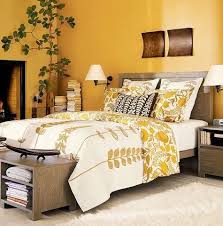 Make Your Bedroom A Place That You Don T Just Sleep Make It Look Great As Well By Introducing A Sense Yellow Bedroom Walls Yellow Bedroom Decor Yellow Bedroom