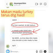 Hampir Setahun Tidak Datang Haid Banyak Dugaan Customer Kita Yang Sedang Berusaha Untuk Dapatkan Zuriat Walaupun Macam2 Masalah Yg Ada Dan Pelbagai Ca Ios