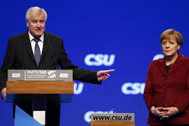 Diplomverwaltungswirt, seit 1980 mitglied des bundestags (csu), 1989 92 parlamentarischer staatssekretär im bundesministerium für. Angela Merkel Csu S Horst Seehofer Clash Over German Policy For Migrants Wsj