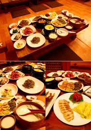 Korean Table D Hote Hanjeongsik Low Dining Table K Food Food