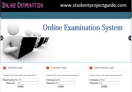 Online Exam Portal Student Project Guidance Development Student Login Exam Student Project