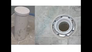 Toilet Flange Installation On New Construction Closet Flange Youtube