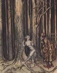 Fitcher S Bird Illustrations Brothers Grimm Fairy Tales Arthur Rackham Grimm Fairy Tales