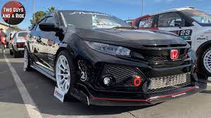 The civic has its shortcomings, though they're few and far between. 2019 Civic Type R Exhaust Sema Build Youtube