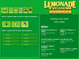 The access to our data base is fast and free, enjoy. Lemonade Tycoon Old Games Download