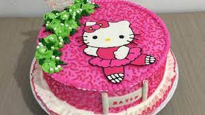 Check spelling or type a new query. Hello Kitty Cake With Flowers Buttercream Transfer Youtube