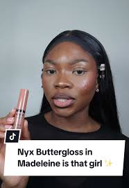 Nyx Butter Gloss Madeleine Black Girl