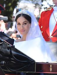 Omg Meghan Markle S Wedding Tiara Is So Sparkly She Looks Like A Disney Princess Irl Harry And Meghan Wedding Royal Weddings Princess Harry