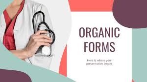 Organic Forms Google Slides and PowerPoint Template