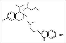 Image result for Mibefradil