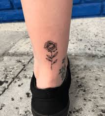 Back Ankle Rose Tattoo Back Of Ankle Tattoo Rose Tattoo On Ankle Rose Tattoos