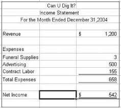 Simple Balance Sheet And Income Statement Example Profit And Loss Statement Income Statement Statement