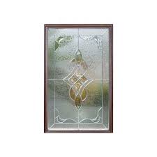 The hummingbird & flower paradise leaded stained glass window panel comes with hooks, chain and hardware to easily suspend this panel in your window with ease. Gardens Frosted Opaque Glass Window Decorative Privacy Glass Stained Glass Panel Flower Home Decor Buy Decortaive Glass Decoration Glass For Door Window Bathroom Kitchen Art Decorative Glass As Exterior Wall Decorative Panel Product
