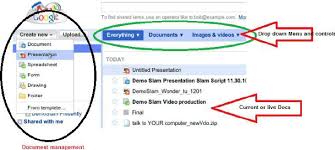 Work together in real time • share documents with your team • edit, comment, and add action items in real time • never lose changes or previous versions of your document. Google Docs Interface Download Scientific Diagram
