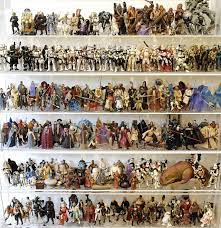 This Amazing Auction Includes A Huge Lot Of 1 950 Different Loose Action Figures Collected Over Deca Star Wars Action Figures Star Wars Pictures Star Wars Film