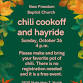 chili cookoff and hayride event image