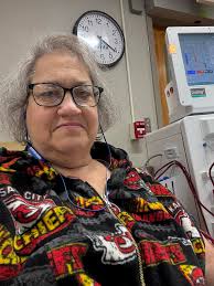 Getting my treatment going and ready to cheer