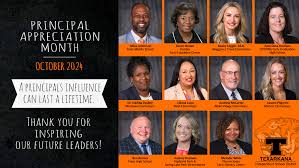 TheTISDExperience Happy National Principal Appreciation Month! 🎉 Today and  every day, we are grateful for the incredible leadership, dedication, and  passion our principals bring to our schools. Their commitment to our  students,