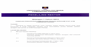 Petunjuk penyelenggaraan pakaian seragam anggota petunjuk penyelenggaraan pakaian seragam anggota gerakan. Pekeliling Pengurusan Kemudahan Pakaian Seragam Staf Uitm Cawangan Pahang Tujuan 1 Pekeliling Ini Adalah