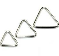 Metal Triangular Ring at Plastic-Buckle.com