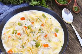 Find more noodle soups on bbc good food. Creamy Chicken Noodle Soup One Pot Meal Gonna Want Seconds