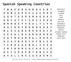 Hidden word puzzles in spanish. Play Word Search Puzzles On Line Including This One More At Https Thewordsearch Com How To Speak Spanish Word Find Spanish Speaking Countries