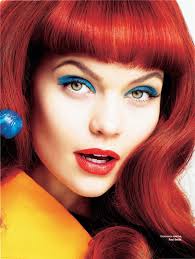 Regardless of the color, a color eyeliner looks beautiful next to red hair. Makeup For Blue Green Eyes And Red Hair Saubhaya Makeup