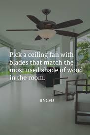 Can T Decide What Kind Of Ceiling Fan To Get Try Picking One With Blades That Match The Most Used Shade Of Wood In The Room Ncfd Ceiling Fan Fan Wood