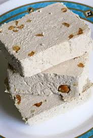 Halva A Middle Eastern Sesame Candy Recipe East Dessert Recipes Middle Eastern Desserts Halva Recipe