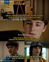 Cuando Mike finalmente vio la pintura y no capto la indirecta 😭💔 🎬  Stranger Things temporada 4 (2022) #strangerthings #seriesnetflix #byler