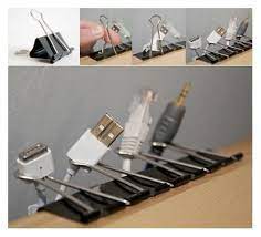 25 Diy Cord And Cable Organizers For A Clean And Uncluttered Home Ideias De Organizacao Como Organizar A Casa Organizacao