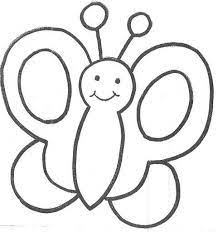 Mariposas36 Dibujos De Mariposas Infantiles Mariposas Para Colorear Manualidades