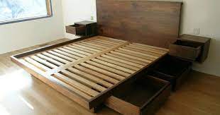 Yatak Baza Bed Frame With Drawers Platform Bed With Drawers Bed Frame With Storage