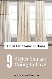 We also offer a variety of lace options, as well as farmhouse style curtain rods and hooks. 9 Linen Farmhouse Style Curtains You Are Going To Love Farmhouse Guide