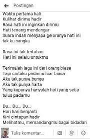 Lirik lagu pertama kali mp3 & mp4. Lirik Lagu Pop Indonesia Facebook