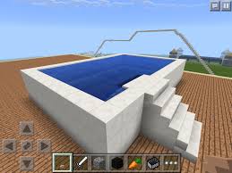 Minecraft Pe Sandstone Mansion Rooftop Pool Minecraft Mansion Rooftop Pool Mansions