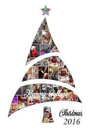 Christmas tree shop collage frames. Christmas Tree Photo Collage Memory Collage