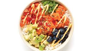 Pin By Sue Gionet On Poisson Et Fruit De Mer Salmon Poke Bowls Recipe Poke Bowl